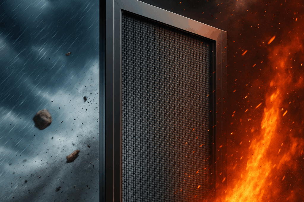 How Crimsafe Security Screens Actually Work (And Why They’re So Tough) 5 Crimsafe security screens withstanding harsh elements